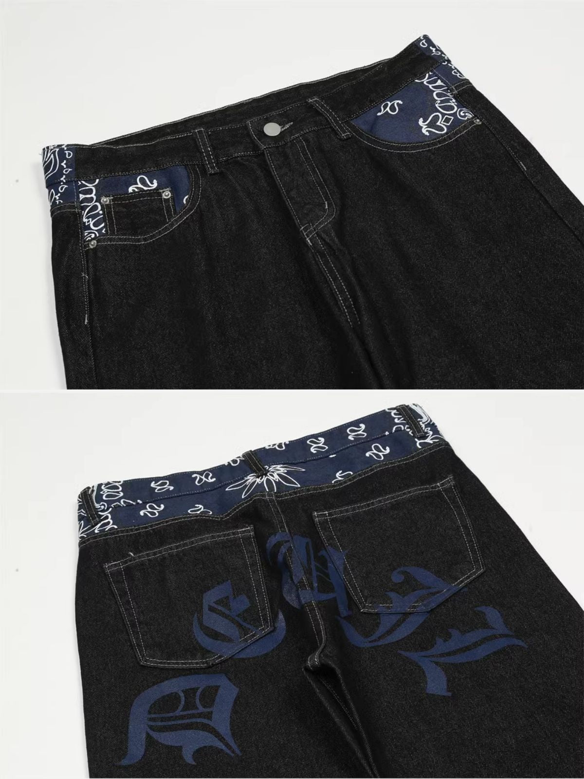 LERO - Regular Graphic Jeans | TEENWEAR.EU