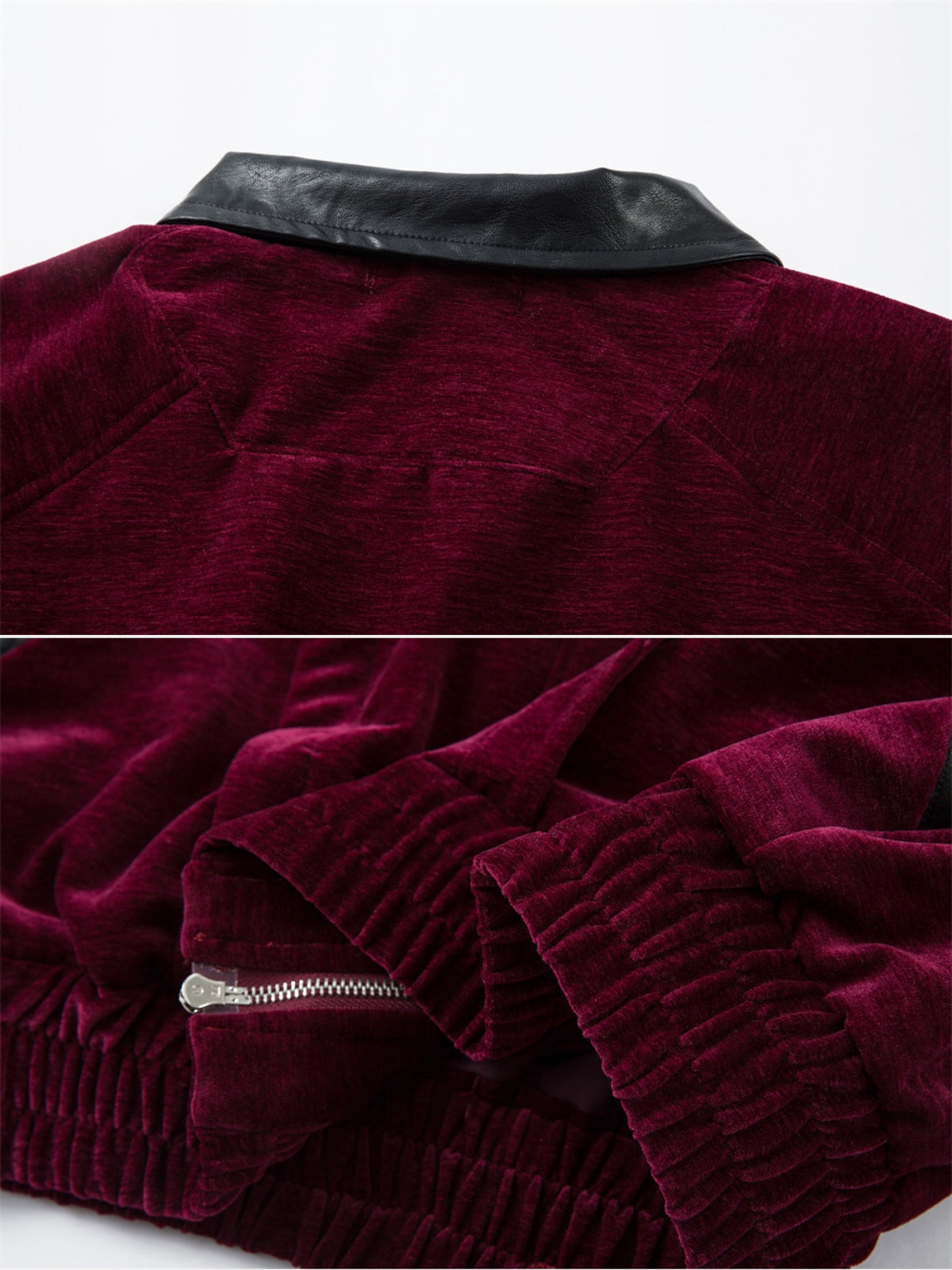 VELZOR – Oversized Velvet Basic Jacket