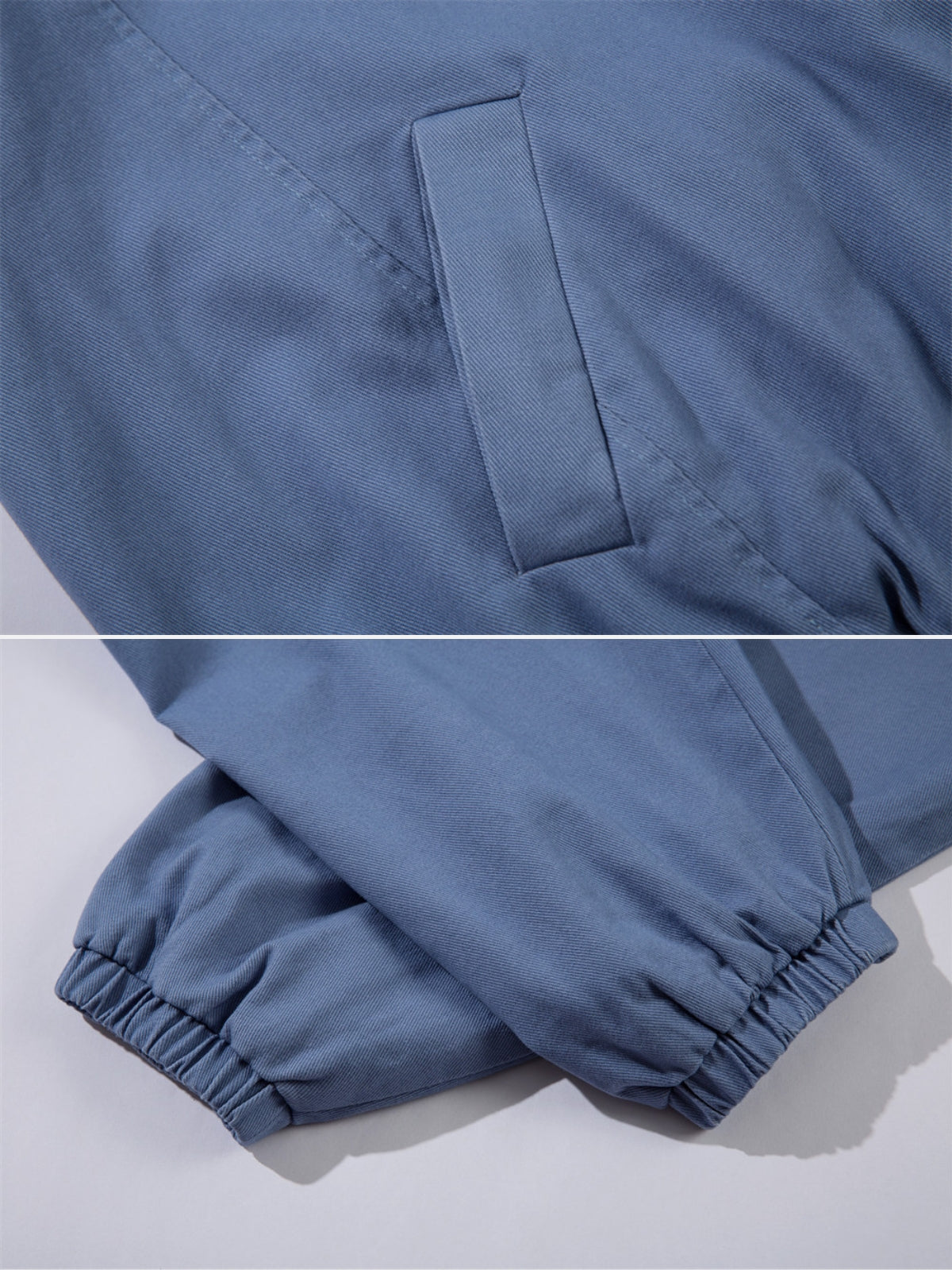 BLUZO – Oversized Graphic Polo Jacket