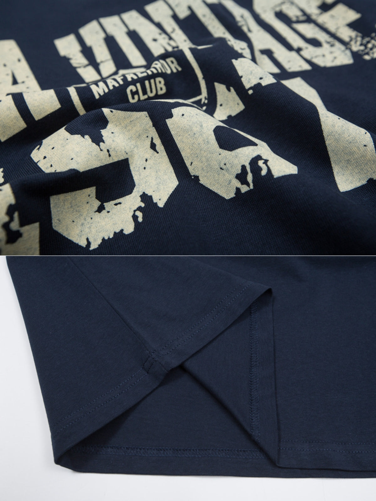 MAFA - Vintage Oversized Graphic Long Sleeve T-Shirt