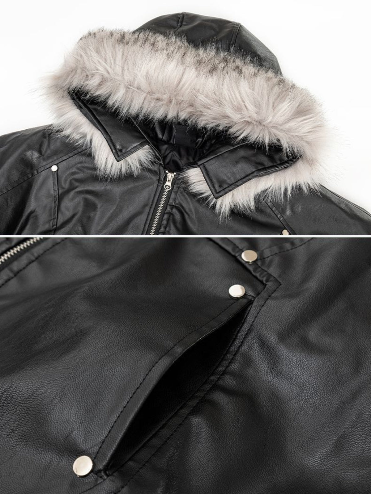 SHEEP - Embroidered Leather Jacket | Teenwear.eu