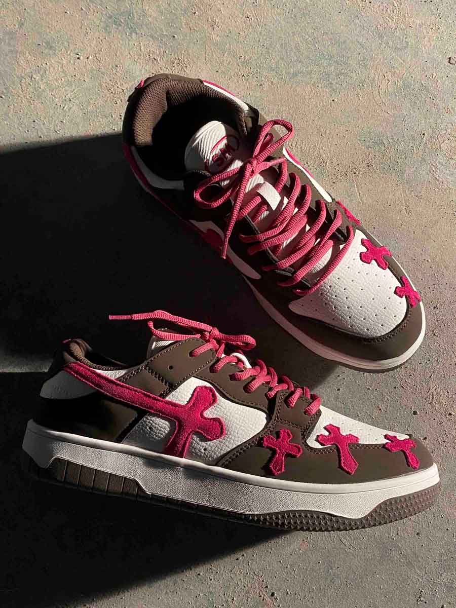 PINK CROSS - Sneakers | TEENWEAR.EU
