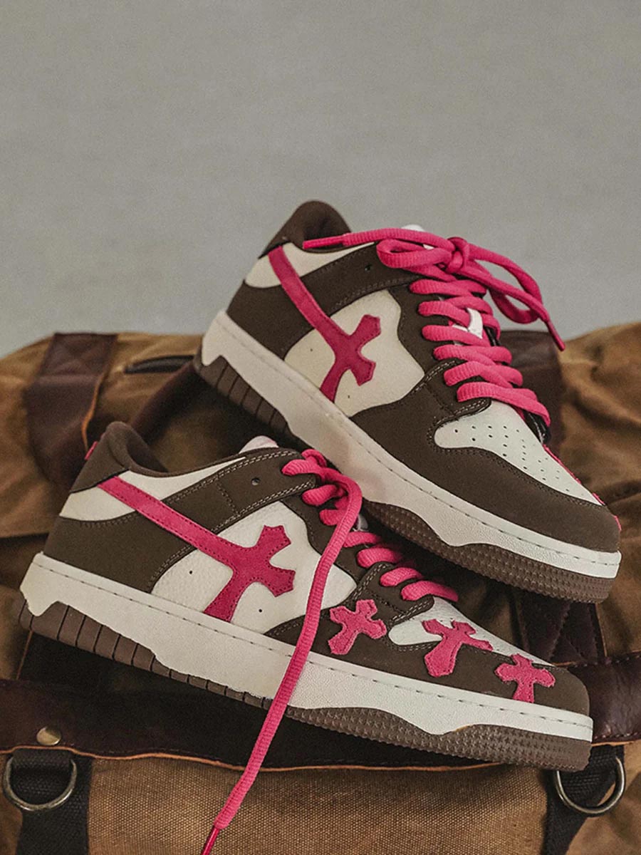 PINK CROSS - Sneakers | TEENWEAR.EU