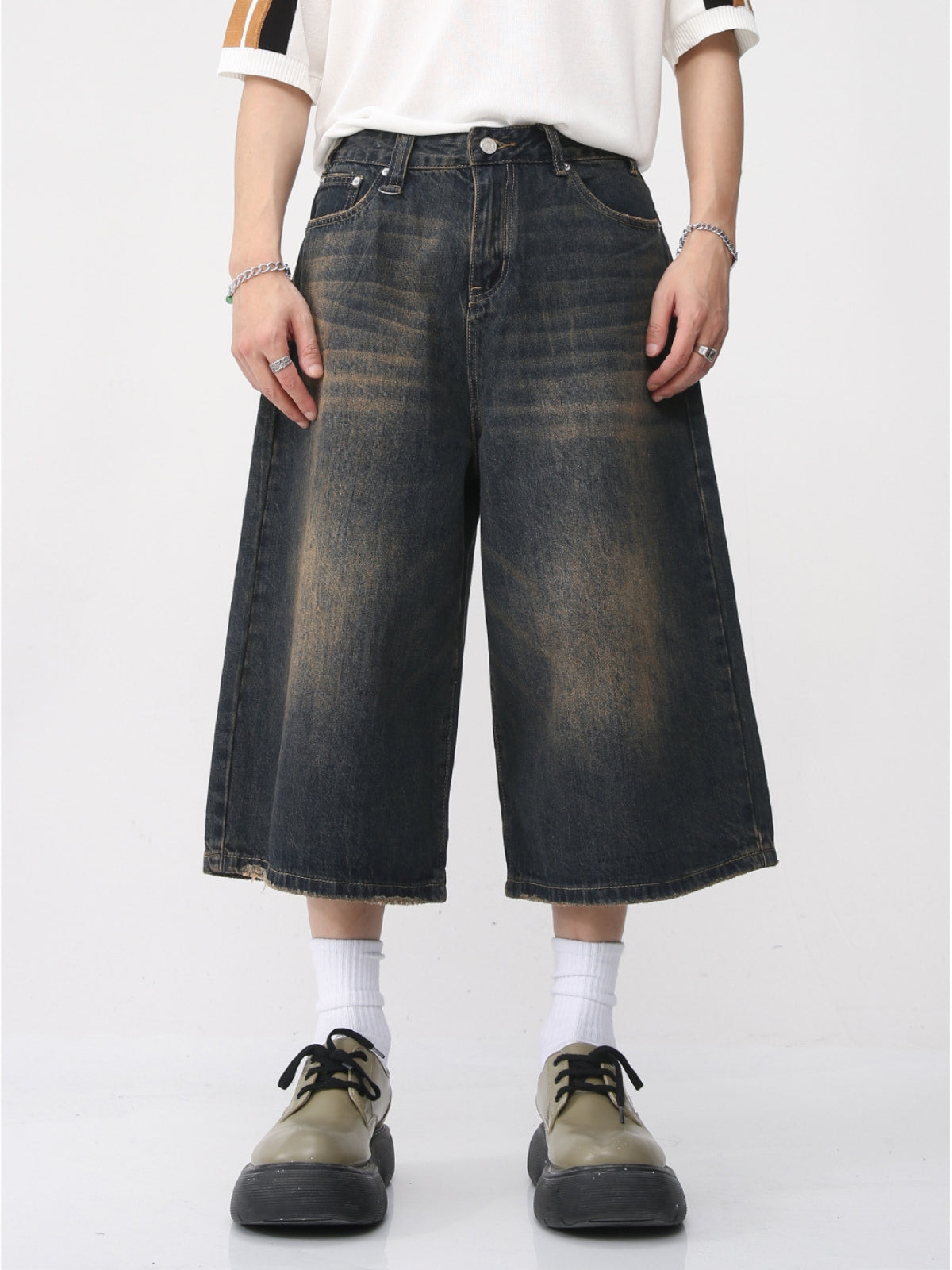 NOISER - Loose Denim Jorts | TEENWEAR.EU