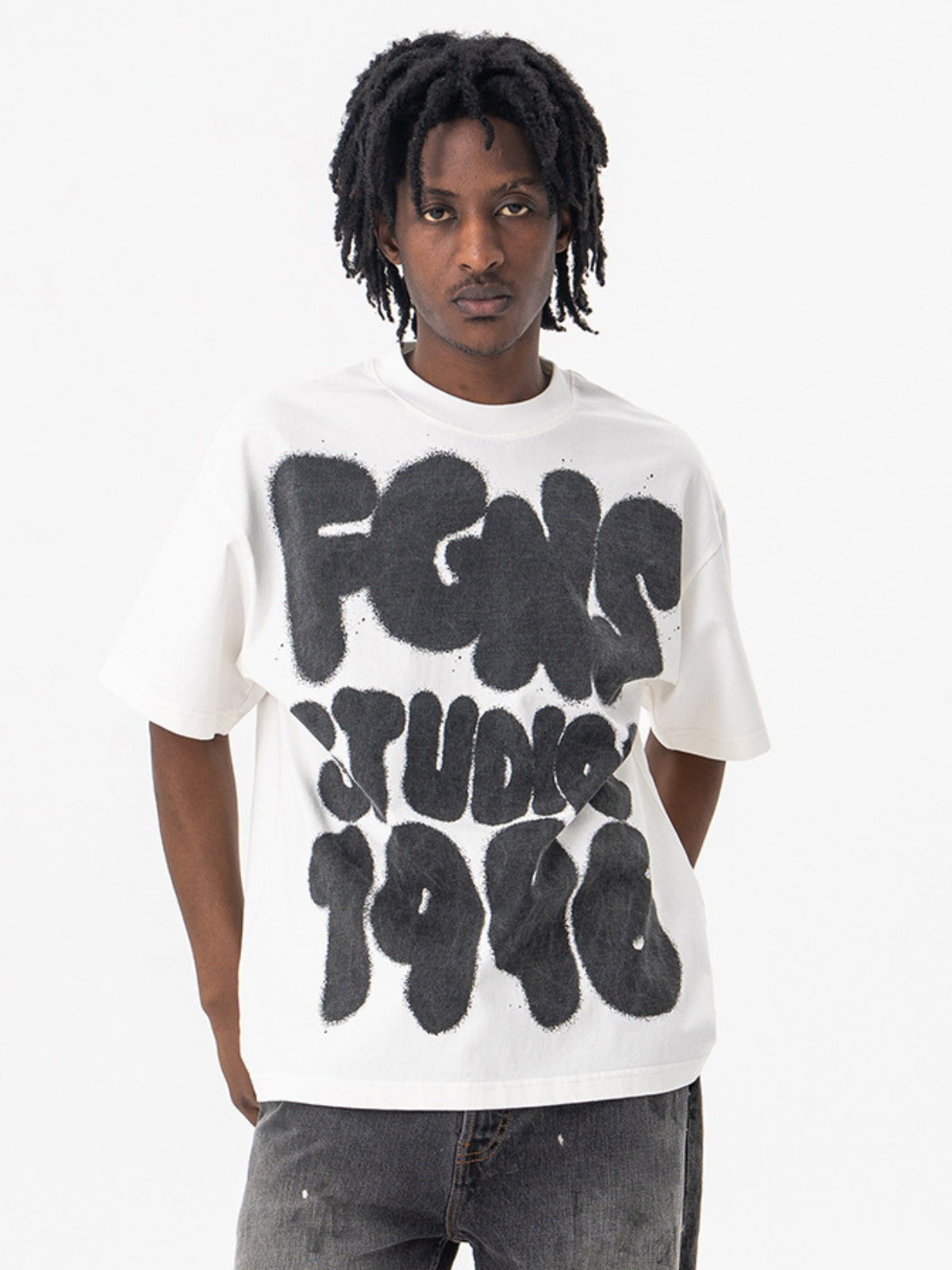 FGNS - Oversized Print T-Shirt | TEENWEAR.EU